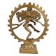 Golden Brass Shiva Statue King Of Dance Gift And Decoration