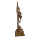 Golden Brass Shiva Statue King Of Dance Gift And Decoration
