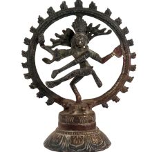 Brass Nataraja Idol Lord Shiva Statue Collectors Item