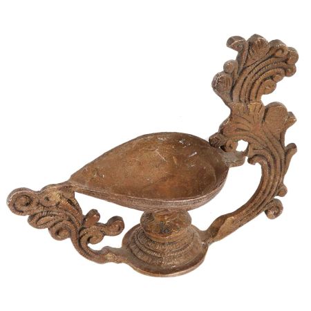 Brass Peacock DiyaÂ Pooja Decoration