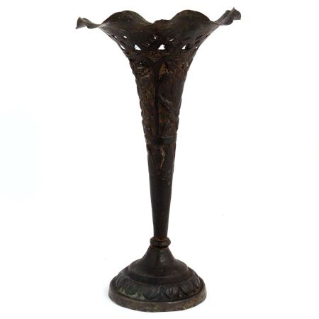 Handmade Brass Trumpet Bud Vase