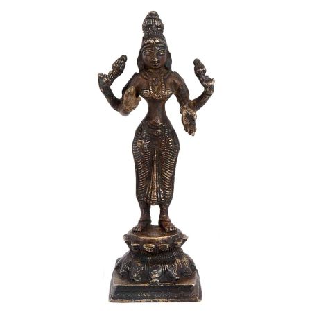 Brass Maha Laxmi Statue Goddess Lakshmi Statue