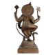 Brass Standing Ganesha Statue
