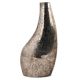 Brass Polka Dot Engraved Asymmetrical Vase