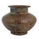 Traditional Brass Rounded Pot Shape