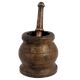 Brass Mortar And Pestle Or Spice Herb Grinder
