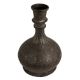 Brass Hookah Pot with Engraved Floral Design