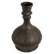 Brass Hookah Pot with Engraved Floral Design
