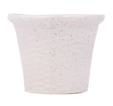 White Ceramic Pot For Indoor Plants