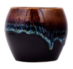 Brown Ceramic Pot For Home Decoration