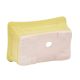 Yellow Rectangular Ceramic Pot