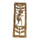 Ravishing Brass Metal Lone Hunter In Jungle Artwork