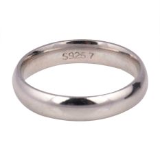 Pure Silver Classic Toe Ring For Everyday Wear
