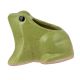 Handmade Green Glazed Ceramic Frog Shape Indoor PotÂ And Planter