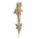 Handmade Golden Brass Carved Dragon Door Handle