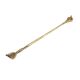 Handmade Golden Brass Back Scratcher Hand Shape With Cobra Head