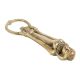 Handmade Golden Brass Brass Opener With Tribal Figurine