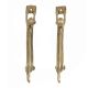 Handmade Golden Brass Door Handles In Monkey With Long Body In Set of 2