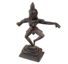 Handmade Black brass Lord Shiva Statue In Dancing Pose