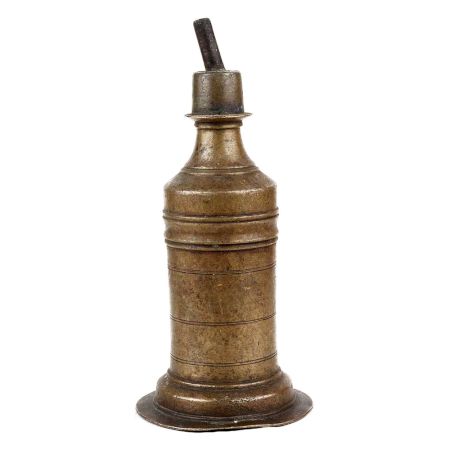Handmade Discolored Brass Oil Wick Lamp Kerosene lamp