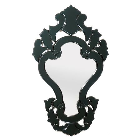 Handmade Black Venetian Mirror In Trendy Stylish Frame
