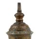 Handmade Brown Brass Wick Oil Lamp For Household Decoration