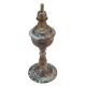 Handmade Patina Rich Brass Oil Lamp With A Single Wick