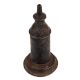 Handmade Blackened Brass Kerosene Oil Lamp With Single Wick