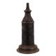 Handmade Blackened Brass Kerosene Oil Lamp With Single Wick
