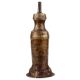 Handmade Discolored  Brass Oil Lamp
