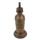 Handmade Patina Rich Brass Kerosene Oil Wick Lamp