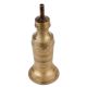 Handmade Stained Brass Antique Style kerosene Oil Lamp