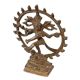 Handmade Brown Brass Nataraja Lord Shiva Statue