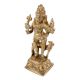 Handmade Yellow Brass Lord Bhairava Statue or Idol
