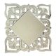Handmade Silver Glass Square Venetian Mirror