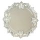Handmade Silver Round Decorative Venetian Wall Mirror