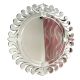 Handmade Silver Glass Venetian Round Sunburst Wall Mirror