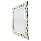 Handmade Silver Glass Square Venetian Design Wall Mirror