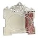 Handmade Silver Glass Rectangular Venetian Design Mirror