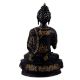 Handmade Black Brass Buddha Medicine Statue And Blessing  Pose