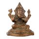 Handmade Rustic Brass Ganesha Statue Home Decor