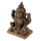 Handmade Black Brass Lakshmi Goddess Statue