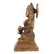 Handmade Antique Brass Saraswati Idol Statue