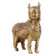 Handmade Golden Brass Indian Cow Kamdhenu Statue