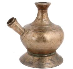Handmade Antique Brass Hookah Base Pot