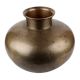 Handmade Antique Brass Water Pot Bulb shape With Slim Stem