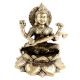 Metallic Idol Goddess Saraswati