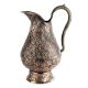 Handmade Vintage Copper Jug With Big Flower Design