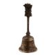 Handmade Multicolored Brass Bell Ghanti Laxmi Ganesha Handle
