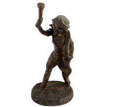 A Tribal Male Figure Standing For Office Gifting